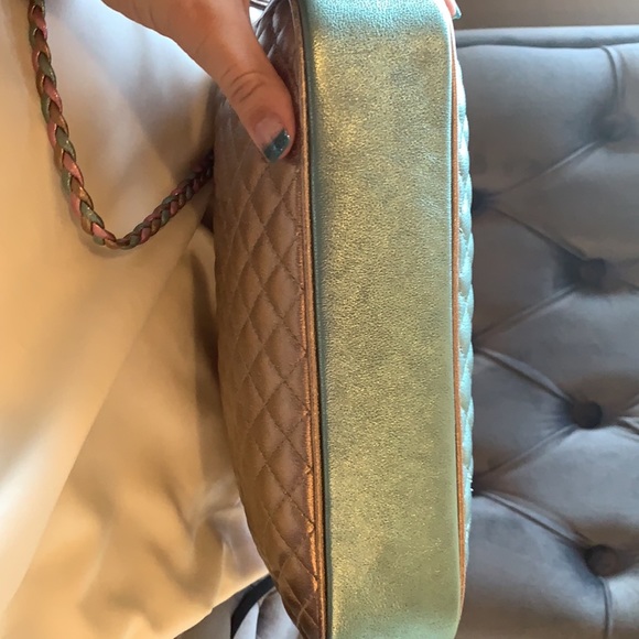 Gucci Pink & Blue Metallic Trapuntata - Picture 3 of 11